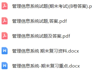 管理信息系统